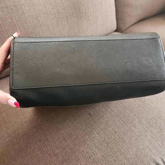 Calvin Klein Women's Black and Tan Tote Bag - Picture 7 of 9